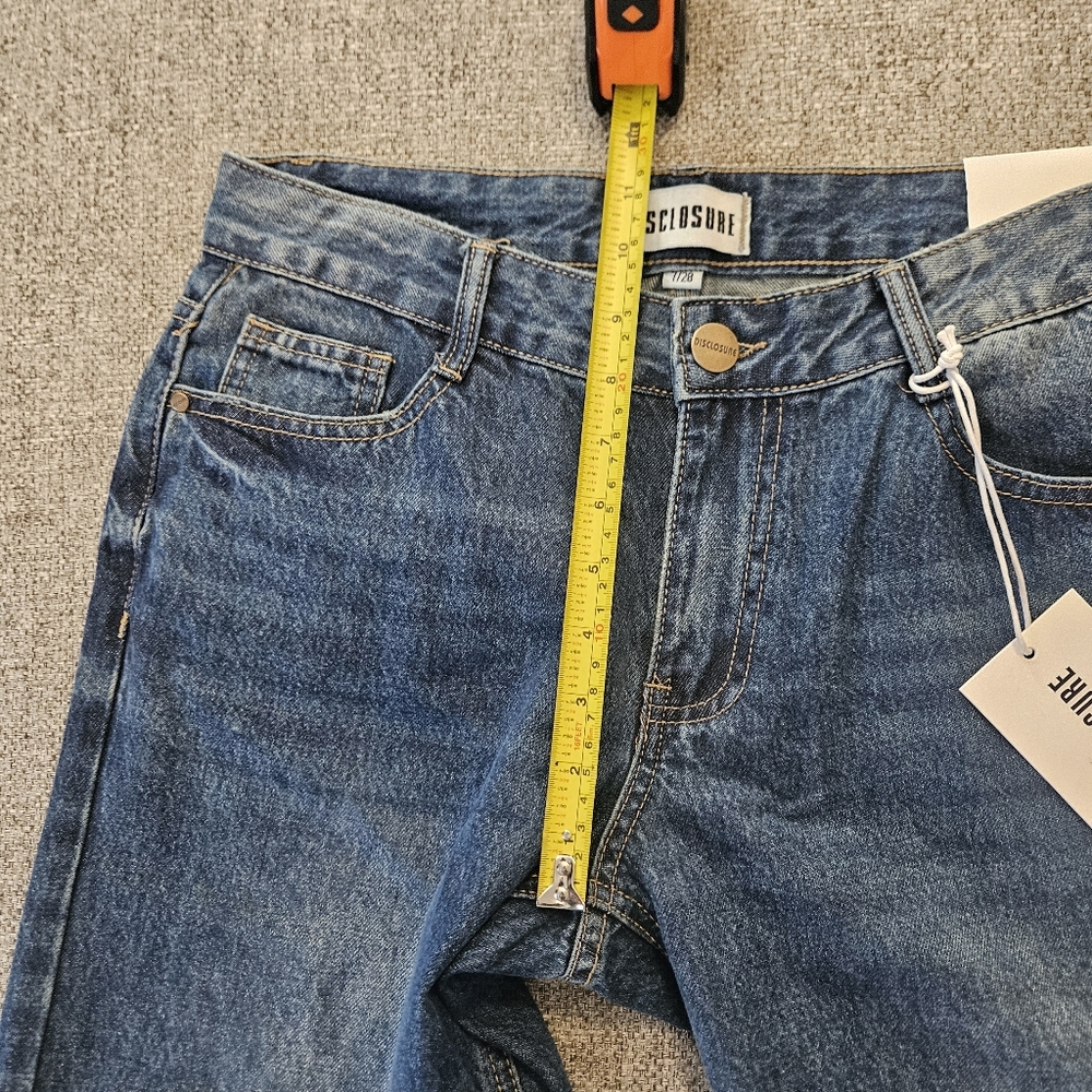Disclosure‎ Low Rise Bootcut Jeans Size 7/28 NWT.        TC5 - Picture 7 of 9